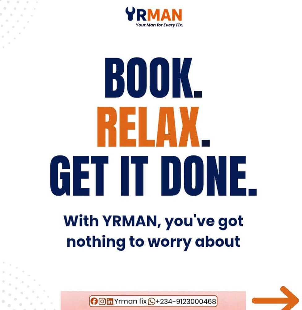 Professional verified Nigerian artisan handyman service